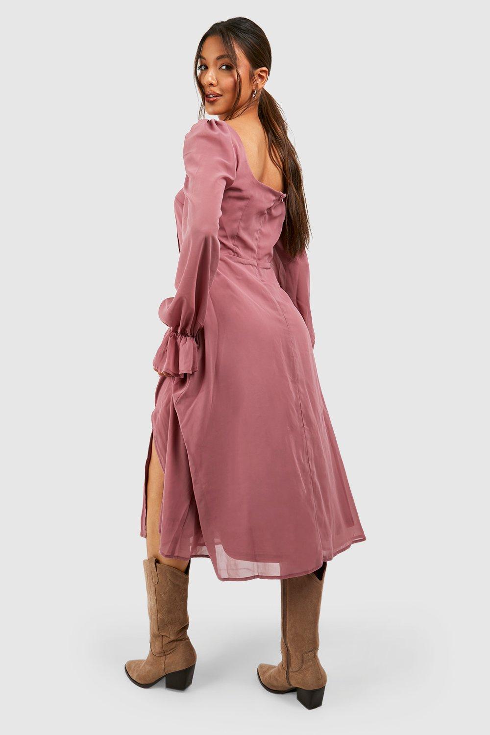 Boohoo on sale milkmaid dress